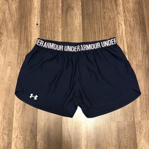 Navy Blue Under Armour Shorts